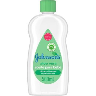 JOHNSONS ACEITE 500ML ALOE VERA
