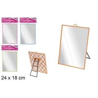 ESPEJO 24X18CM CON SOPORTE