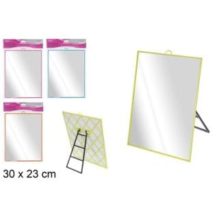 ESPEJO 30X23CM CON SOPORTE