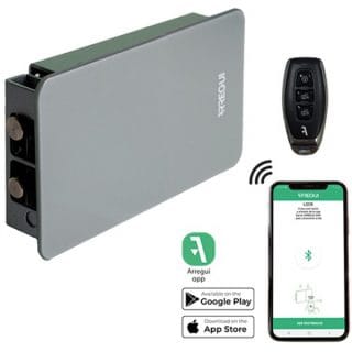 CERRADURA INVISIBLE KAMO CI20 PLATA