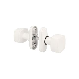 JUEGO POMO RECUPERABLE ALUMINIO BLANCO AMIG