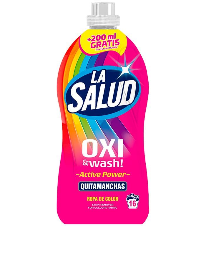 QUITAMANCHAS ROPA COLOR 1,5L. LA SALUD – Briconser