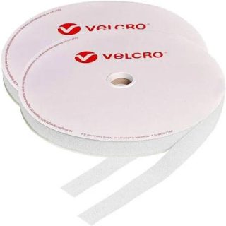 VELCRO ADH  20MM  BLANCO MACHO HEMBRA